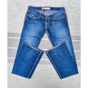 BKE Stella Boot Stretch 27x 35 1/2 X Long EUC Bootcut Low Rise Y2K 27x36